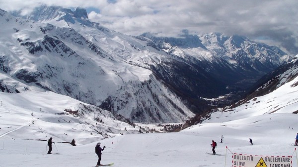 Vista verso Chamonix