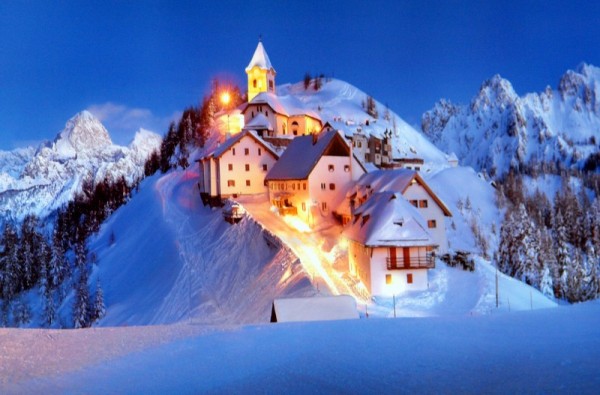 Notturna Monte Lussari...