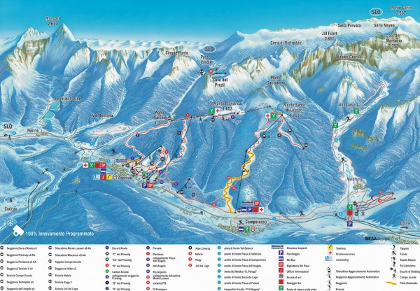 VECCHIA SKI MAP TARVISIO.jpg (506.26 KiB) Visto 5166 volte Vecchia ski Map Tarvisio senza il collegamento alto con il Lussari...