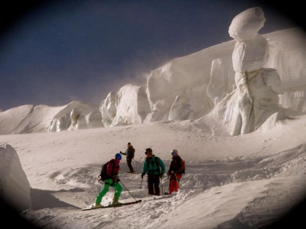 Strane colonne di ghiaccio - Chamonix Mont Blanc (FR)