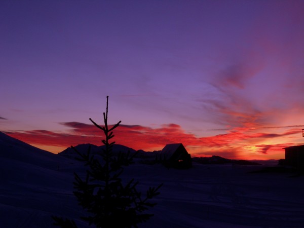 Tramonto dai Piani di Artavaggio