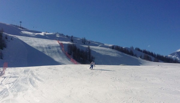 Piste &quot;ondulate&quot; a Chiesa in Valmalenco