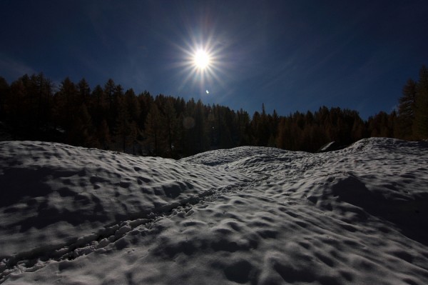 Alpe Devero (Vb), surreale controluce