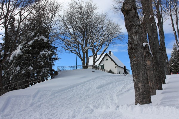 Alpe Giumello (Lc) in Valsassina, paesaggio invernale