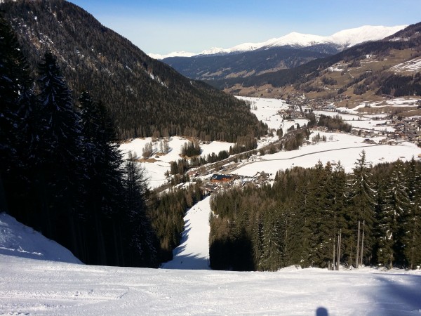 Il muro della nera Holzriese