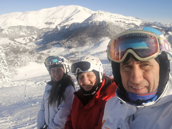 Selfie con il Monte Altissimo