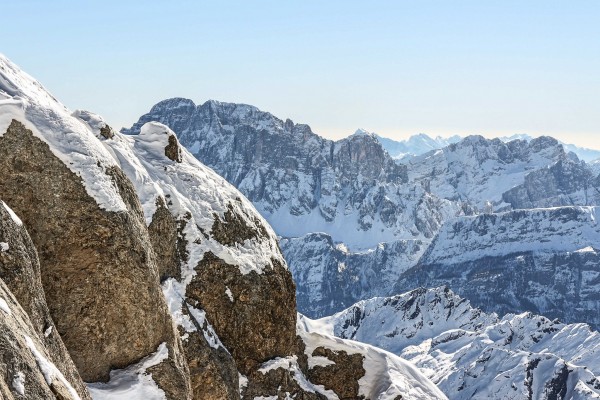 View from Marmolada