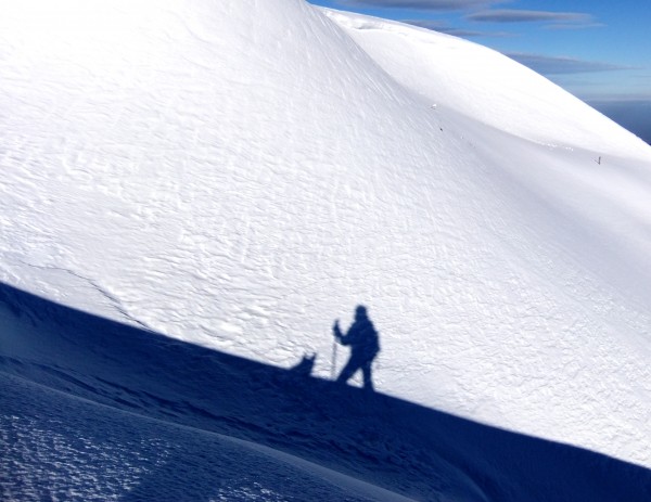 Ombre nella neve... Alpi del Monviso
