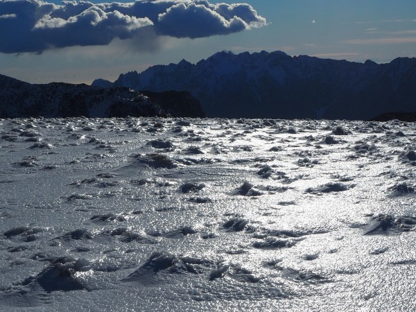 Tracce, salendo alla cima piccola di Montecroce, Racines BZ