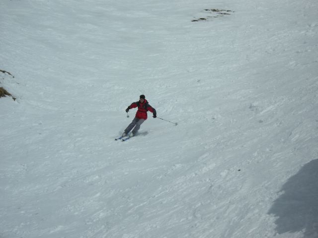 Pirmin in azione nel canale...